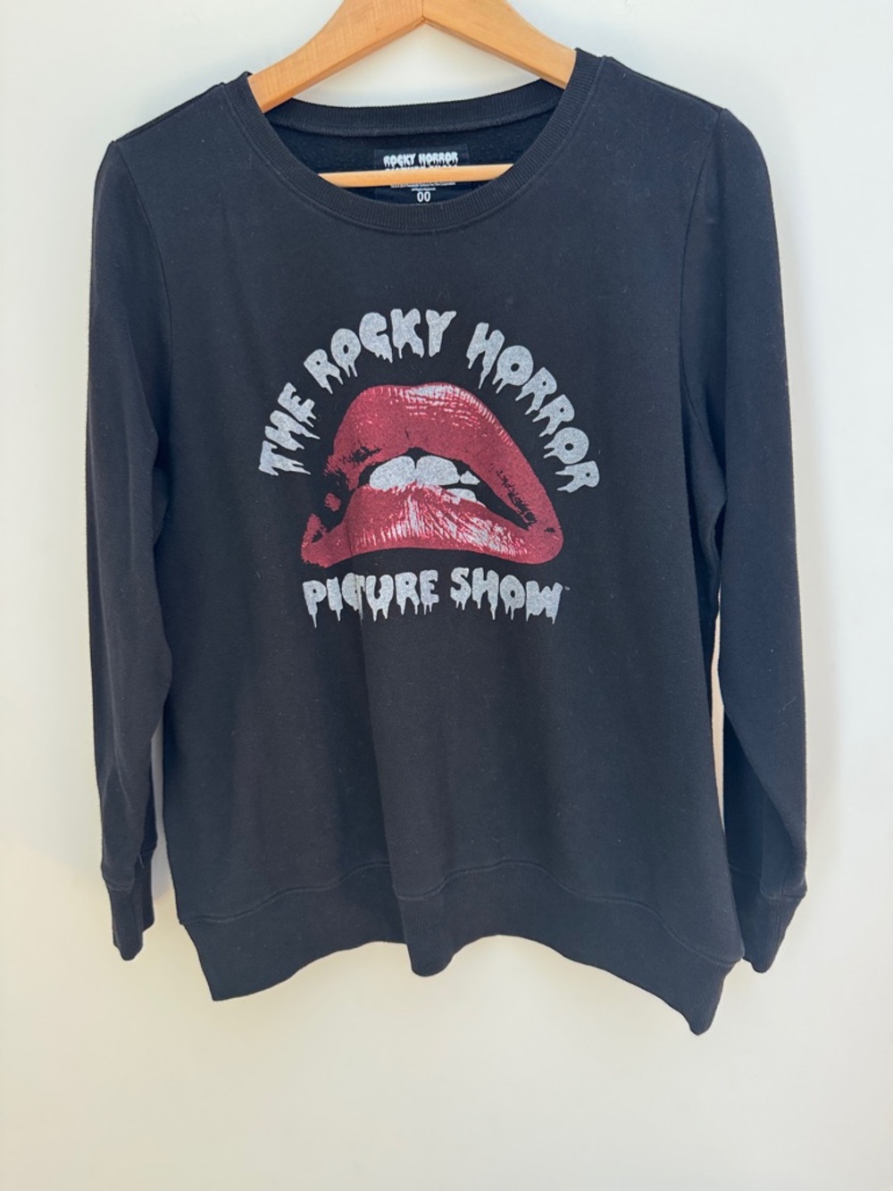 The Rocky Horror Picture Show Black Graphic Sweatshirt